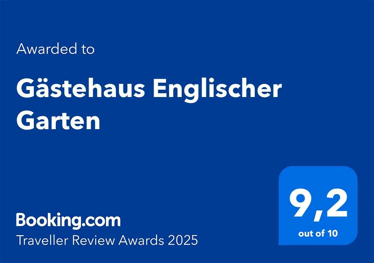 מינכן Gaestehaus Englischer Garten